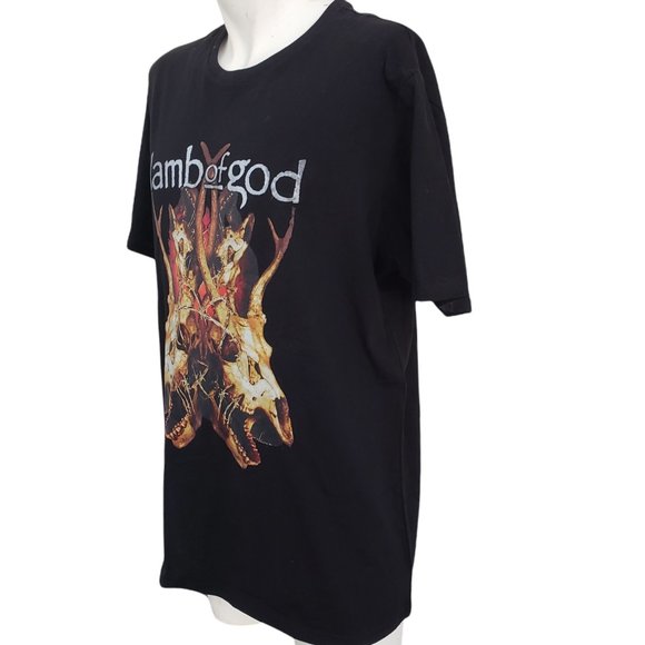 NWOT Lamb of God Short Sleeve T-Shirt Size XXL - Picture 2 of 8